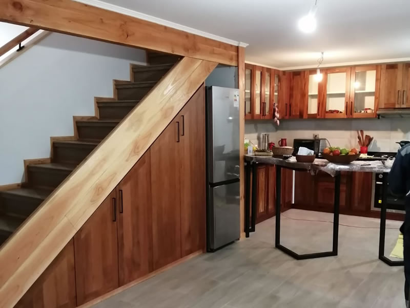 Domingo de León, portafolio de cocinas madera
